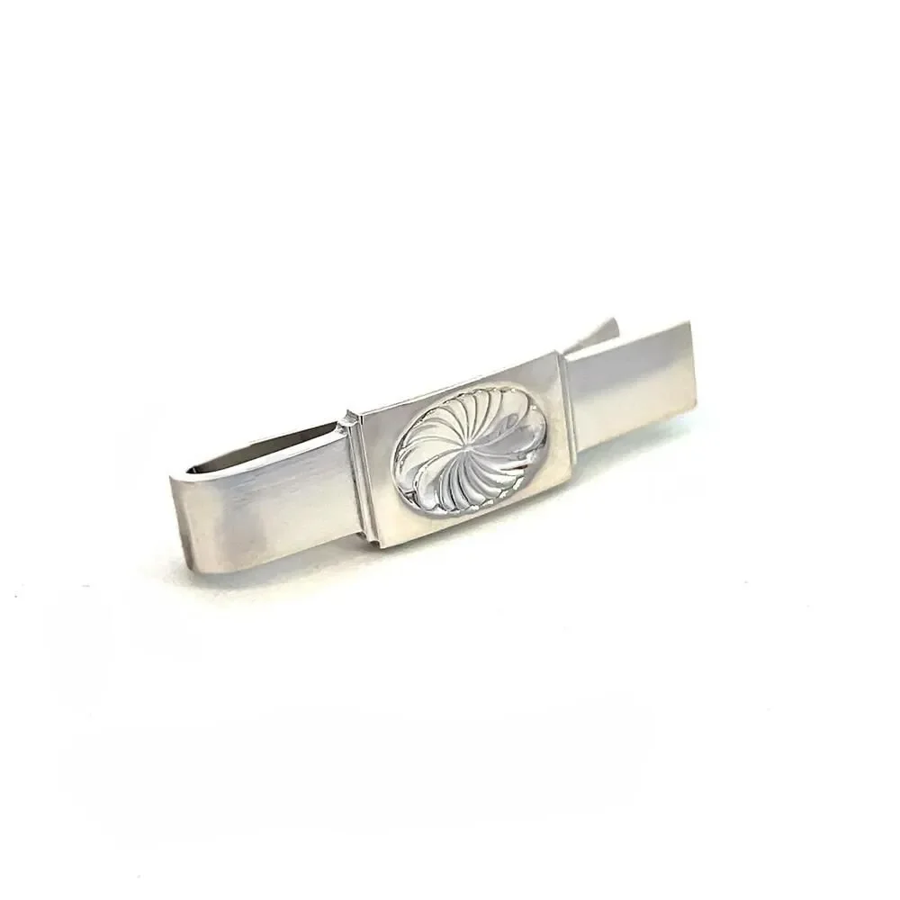 Georg Jensen Estate Money Clip Tie Clip Silver GJ36